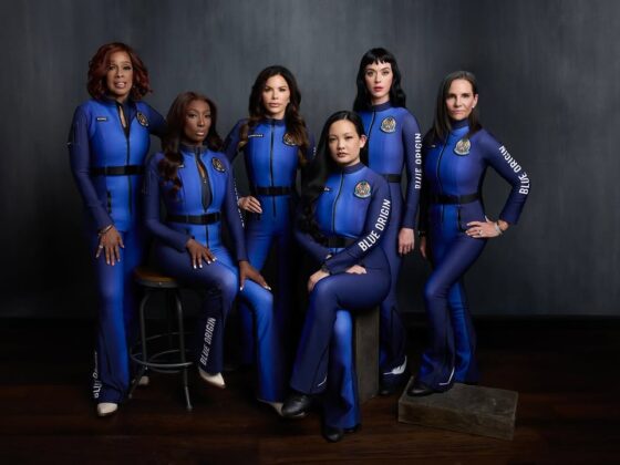 First All female space crew. Blue Origin.