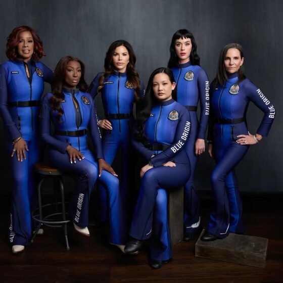 First All female space crew. Blue Origin.