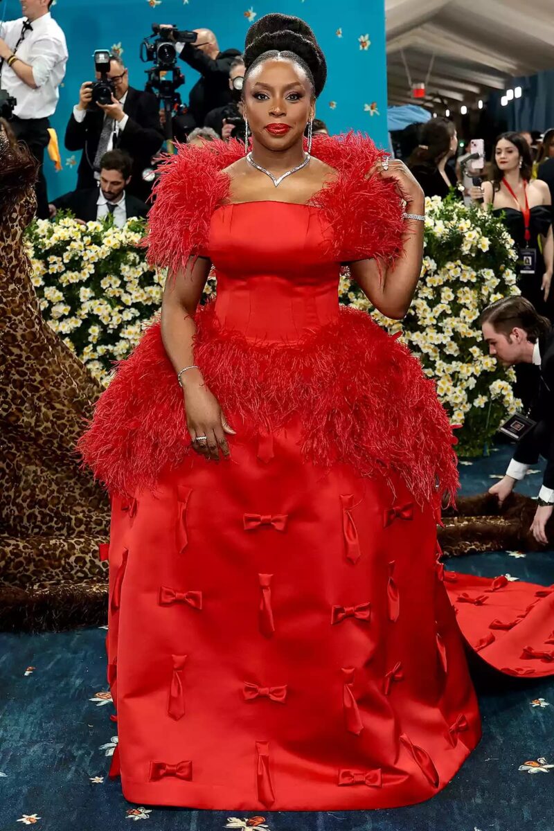 Chimamanda Ngozi Adichie at the 2025 Met Gala