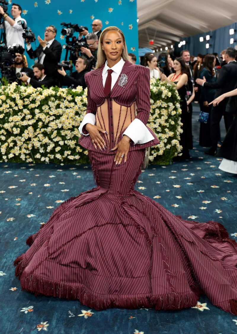 Savannah James at the Met Gala 