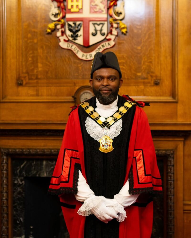 Jason Jackson, the first Nigerian born Mayor of Islington