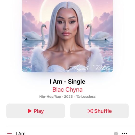 "I am" by Blac Chyna song or track review