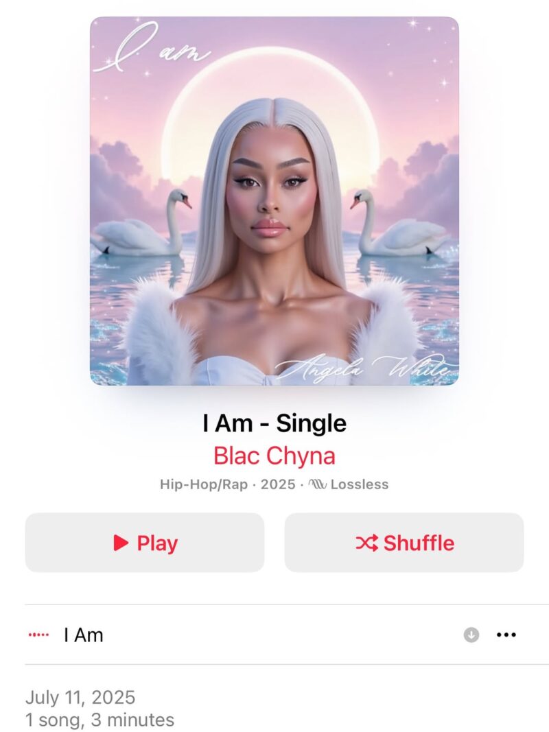 "I am" by Blac Chyna song or track review