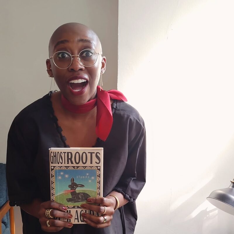 Nigerian writer Pemi Aguda, African female author known for Ghostroots