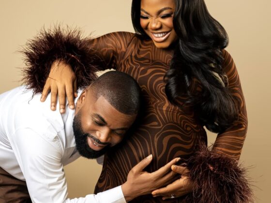 Mercy Chinwo and Pastor Blessed celebrate their second child and new song Onyeoma.