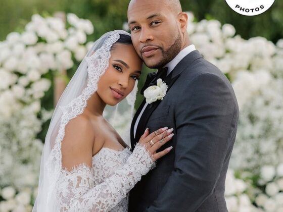DeVon Franklin and Maria Castillo wedding in Malibu.