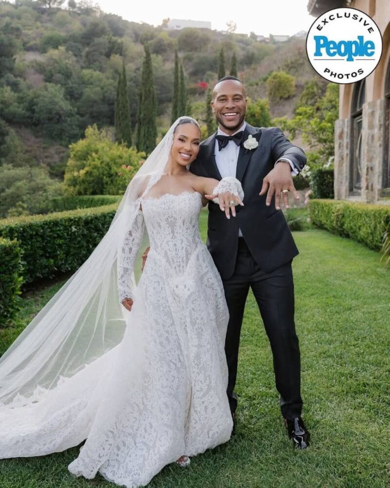  Devon Franklin and Maria Castillo get married