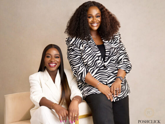 Jokotade Shonowo and Ivie Osula, founders of the In My Corner campaign, celebrating female friendship and unity.