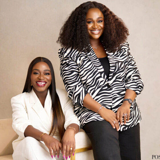 Jokotade Shonowo and Ivie Osula, founders of the In My Corner campaign, celebrating female friendship and unity.