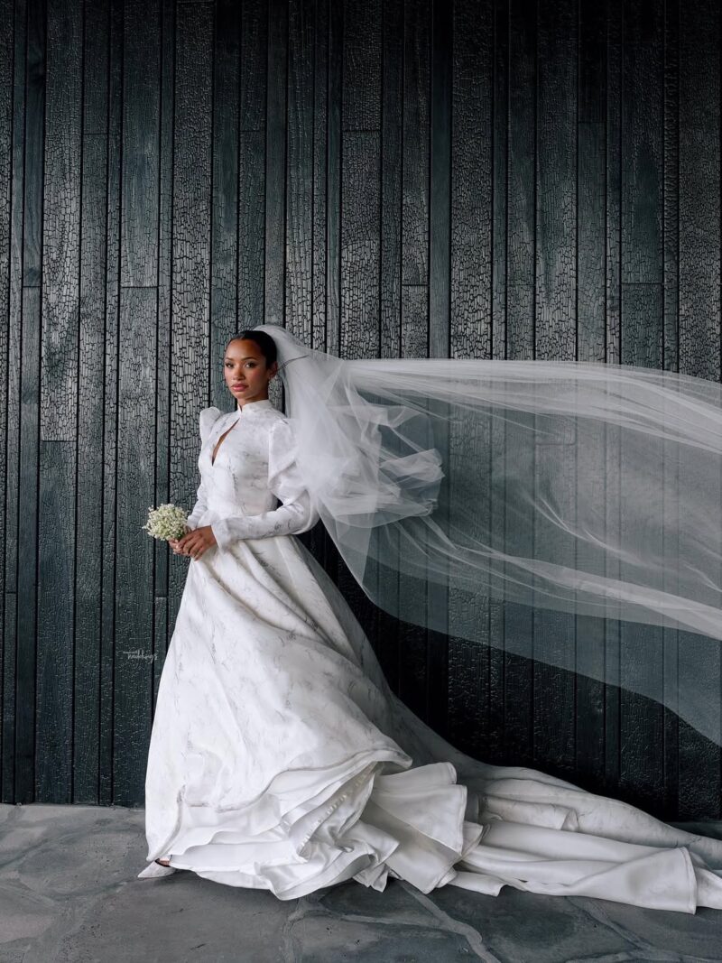 Temi Otedola wedding look in Iceland