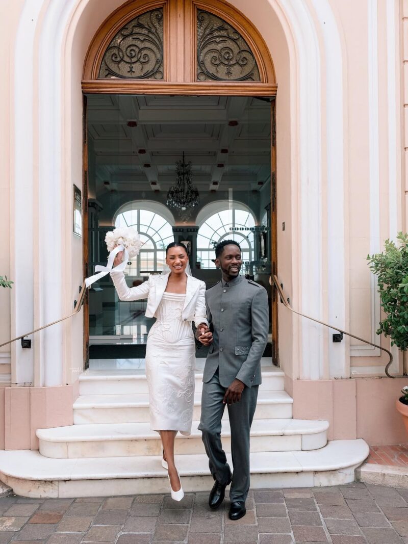 Temi Otedola and Mr Eazi court wedding in monaco