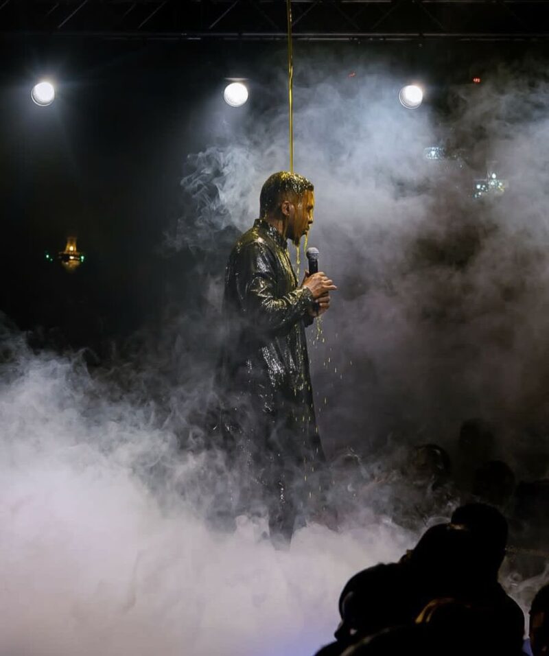 Emmanuel Iren and Godswill Oyor promoting the Anointed Challenge