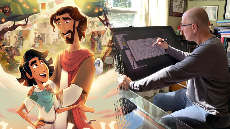 Ex-Disney animator Tom Bancroft unveils Light of the World animated film, a 2D retelling of Jesus’ story through young John’s eyes.