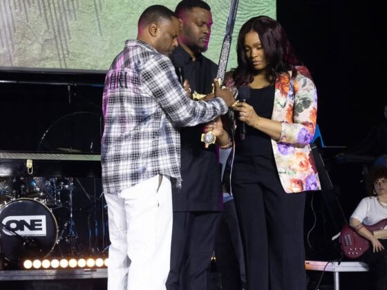 Stephanie Ike and Toure Roberts as she leaves ONE Church after years of ministry service